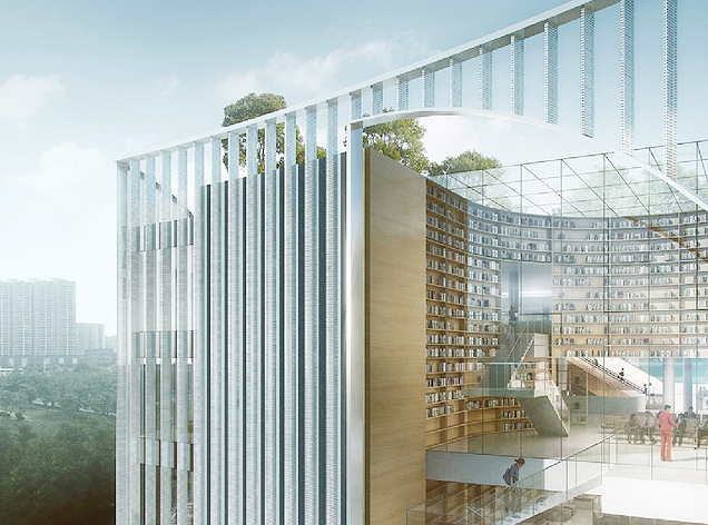 晟啟環(huán)?？偛看髽峭庥^改造